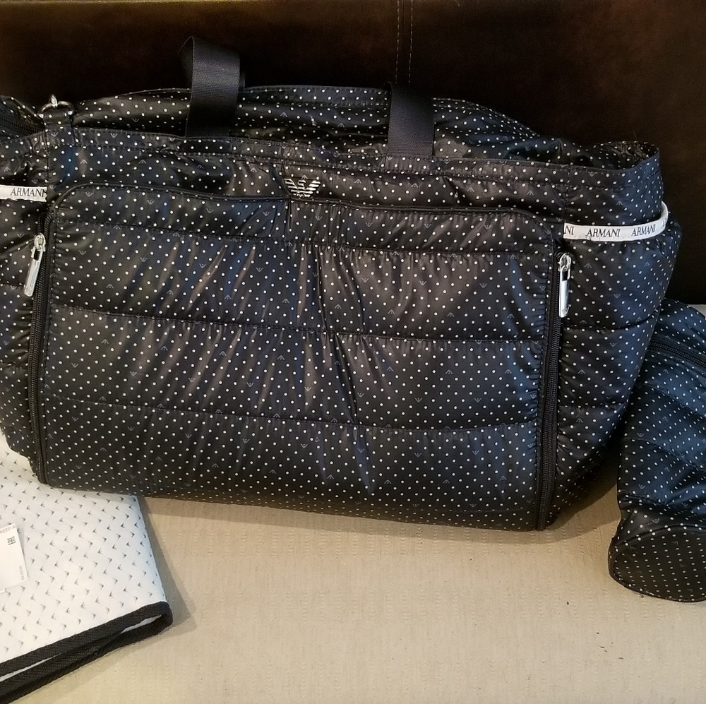 Armani Baby Diaper Bag